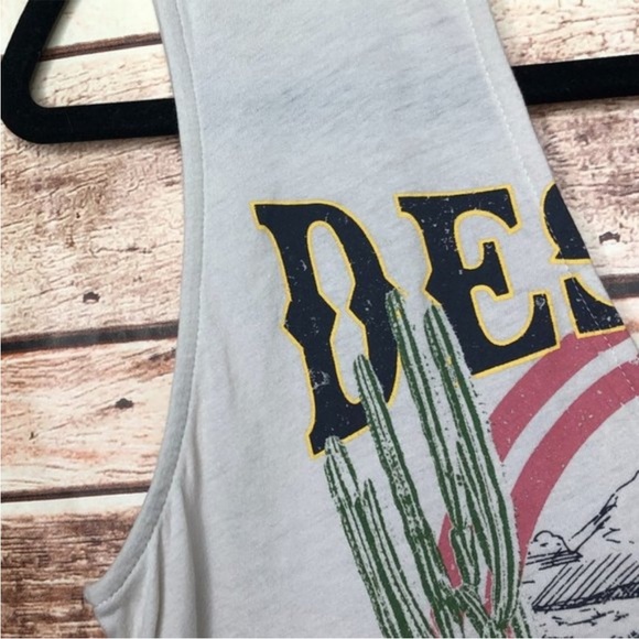 Express one eleven Desert dreaming deep v cut out tank top - Picture 7 of 9